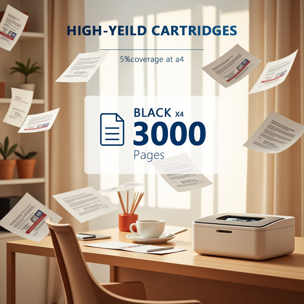 TN830XL TN830 Toner Cartridge for Brother TN830XL TN830XL/V TN830 Toner Cartridge for Brother DCP-L2640DW HL-L2460DW HL-L2405W HL-L2400D HL-L2480DW MFC-L2820DW Printer Ink (4 Black)