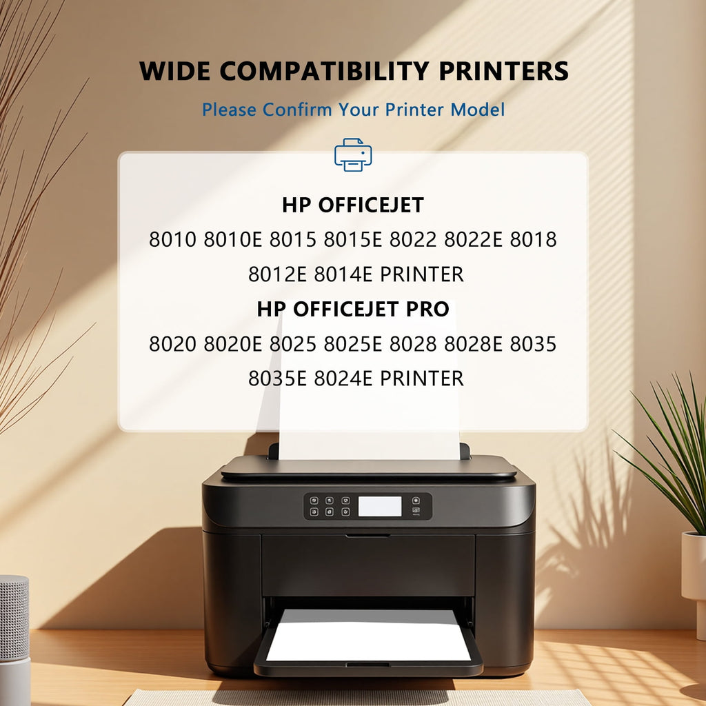 910 Ink for Compatible HP 910 Ink Cartridges Combo Pack Compatible for 910 910XL HP Ink（5 Pack）