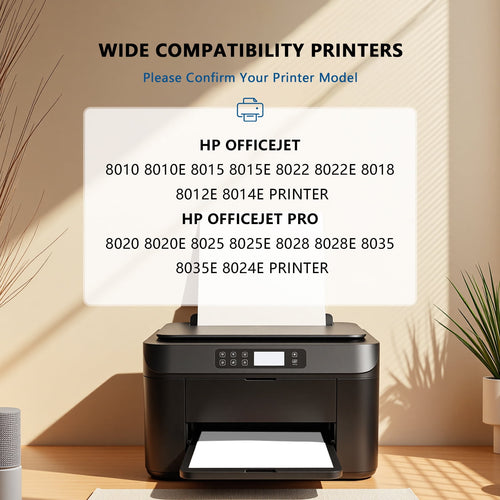 910 Ink for Compatible HP 910 Ink Cartridges Combo Pack Compatible for 910 910XL HP Ink（5 Pack）