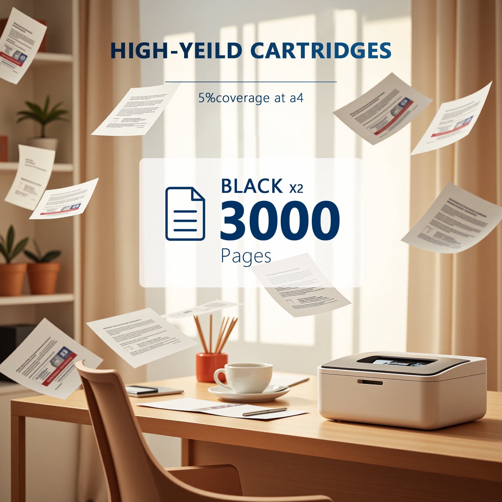 TN830XL TN830 Toner Cartridge Replacement for Brother TN830 Toner Cartridge TN830XL/V for HL-L2400D HL-L2480DW HL-L2405W HL-L2460DW Printer Ink (2 Pack)