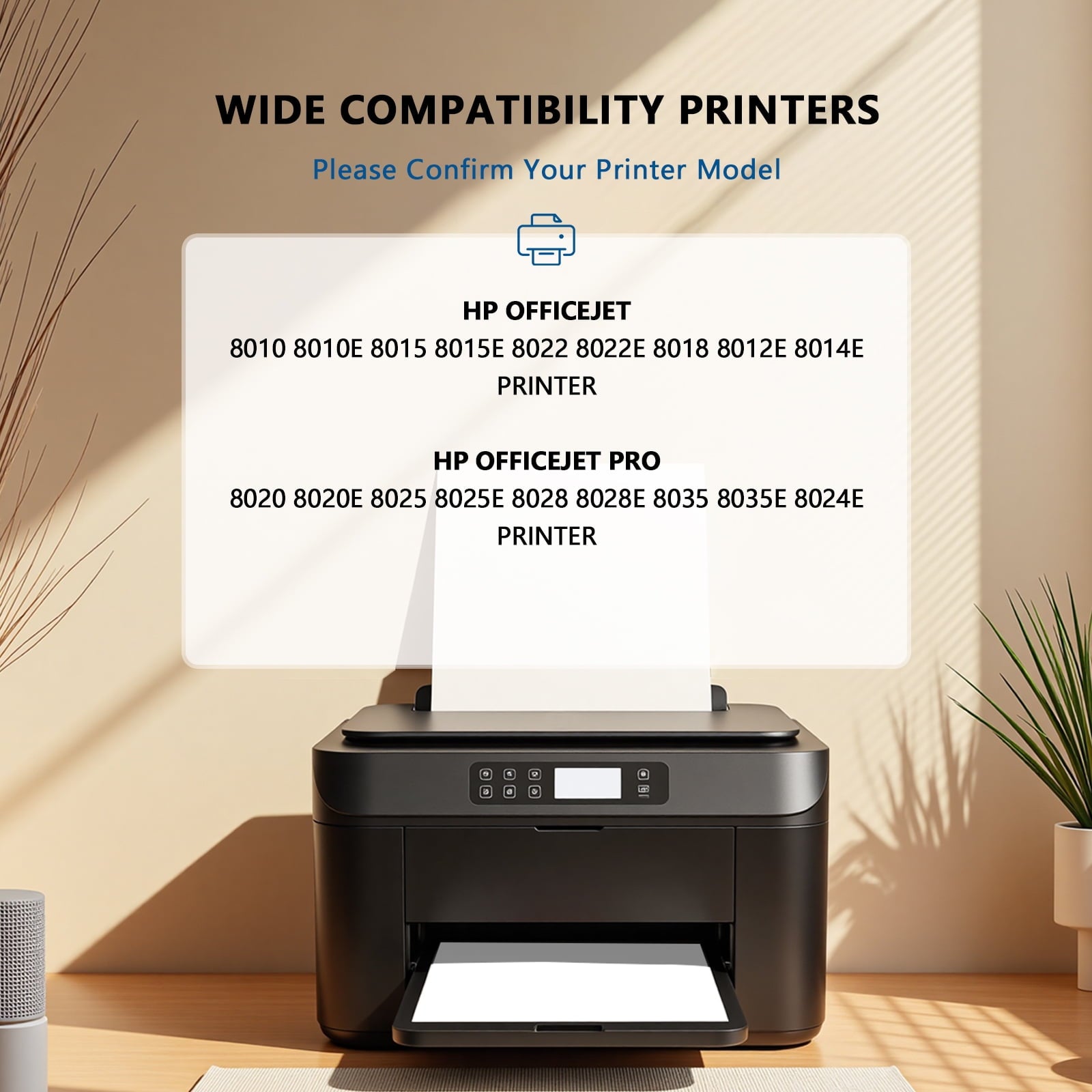 910XL Ink Cartridges 2 Black Compatible for HP 910 Ink Cartridges High-Yield for HP OfficeJet Pro 8020, 8025, 8028, 8035, 8010, 8015, 8018, 8022 Printers Ink